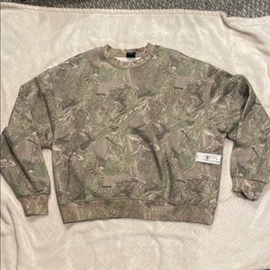 PacSun Camouflage Print Sweatshirt